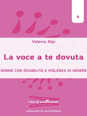 cover image of La voce a te dovuta